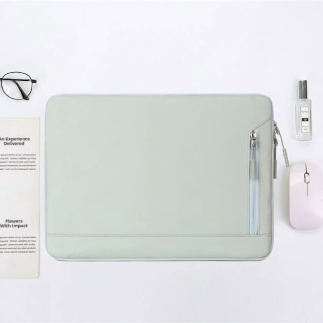 Supershield - Sac Pochette Imperméable pour Ordinateur Portable de 14 Pouces à 14,6 Pouces et MacBook Air/Pro - Vert