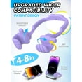 thumbnail image 5 of Thumbs Up Cell Phone Stand Holder Desk Cradle Lazy Phone Stand 2 Pack Gift for Her Him, Black Purple, 5 of 7