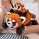 thumbnail image 5 of Muñecos de peluche de mapache de 2 estilos, almohadas de Panda de zorro rojo realista, juguetes de animales de dibujos animados, regalo de cumpleaños y Navidad605, 5 of 5