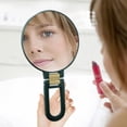 thumbnail image 1 of BAODANFU Hand Held Folding Hanging Double Portable Magnifying Makeup Portable Suction Cup Magnifying Glass Upgrade 15x Magnification Light for Makeup Vanity tooth Womens Makeup, 1 of 8