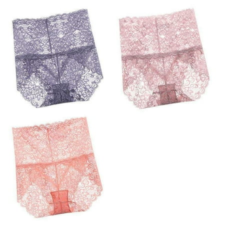 

Womens Lace Trim Panties Underwear Hot Panties For Women Crochet Lace Up Panty Hollow Out Underwear For Women Seamless Hipster XL 18