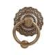 thumbnail image 4 of Aldaba para puerta de entrada, diseño retro, manija para valla, herraje para puerta resistente, latón para Color Bronce, 4 of 9