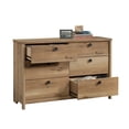 thumbnail image 3 of Bowery Hill 6-Drawer Engineered Wood Dresser in Timber Oak Finish, 3 of 11