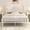 White, variant on EBERY Full Metal Platform Bed Frame with Headboard and Footboard, Sturdy Steel Slat Support, Easy Assembly, White