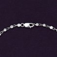 thumbnail image 7 of Tennis Bracelet For Women, 0.65 Carat Round Lab Grown Diamond Stackable Wedding Bracelet for Brides In 14K White Gold Over Sterling Silver Jewelry Gifts For Her Length : 7.00 Inch, 7 of 7