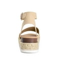 thumbnail image 3 of Women's Comfort Elastic Ankle Strap Shoes Espadrilles Wedge Sandals&nbsp;, 3 of 5