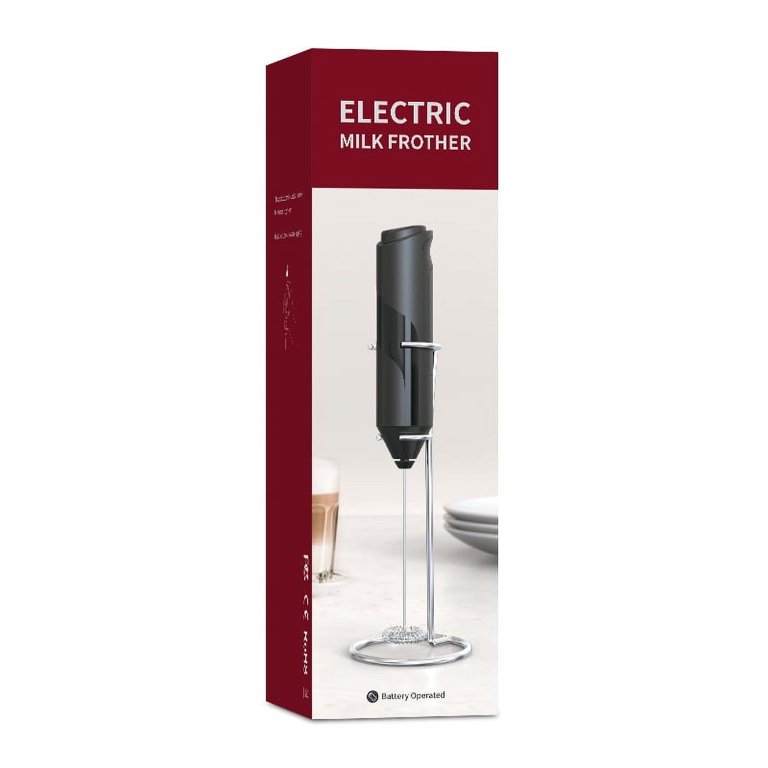 Electric Whisk Frother For Coffee Latte Hot Chocolate Milk Frothy Whisker  Blend