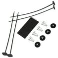 thumbnail image 1 of BRIGHTFUFU 1 Set Radiator Fan Bracket Kit Cooling Fan Installation Hardware Stainless Steel For Car Owners, 1 of 8