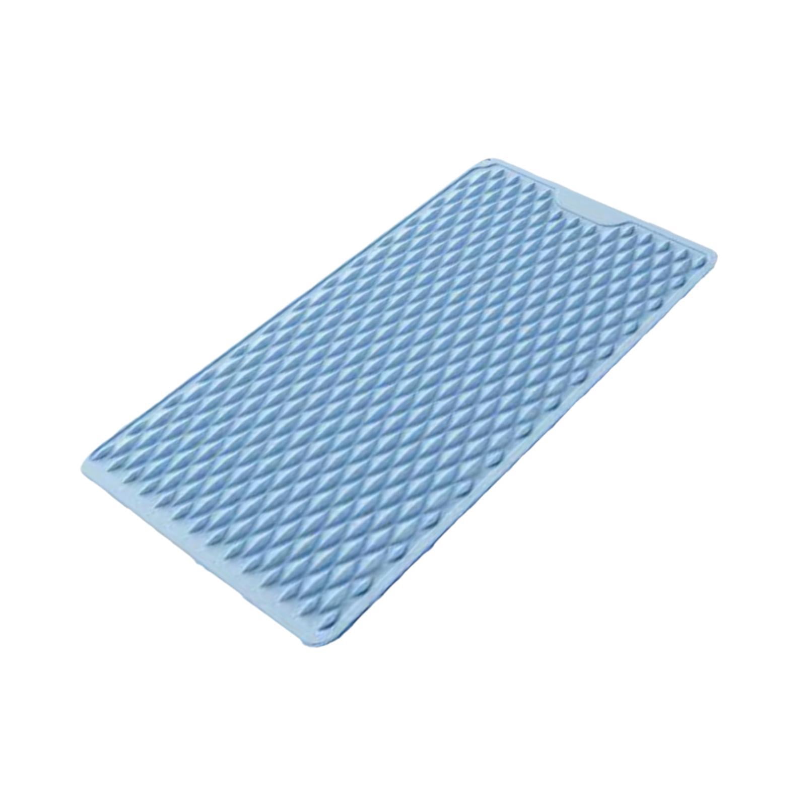 Serenable Foot Massager Jogging Acupressure Pad Anti Slip Compact Foot Reflexology Massage Mats for Household Living Room Fitness Office blue