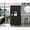 Black, variant on 90 Black Kitchen Pantry - Maximize Function With One Drawer, Multiple Cabinets & Two Open Shelves For Pots, Pans, Dishes And Household Supplies In With Efficient Organization Of Dishes, Pans