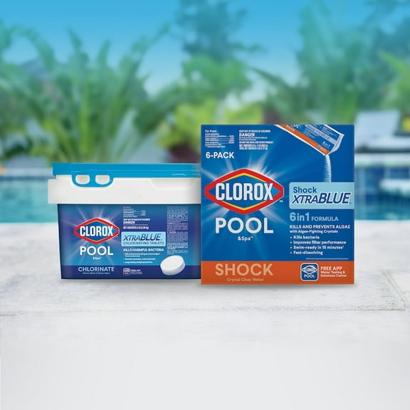 Clorox Pool&Spa Basic Monthly Needs (Treats up to 12,000 gallons)