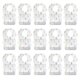 thumbnail image 1 of 15pcs Disposable Bibs Stain Odor Resistant Toddler Bibs Cartoon Toddler Bibs, 1 of 4