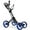 Blue, variant on GVN Golf Push Carts, Golf Carts,Golf Pull Cart for Golf Clubs,4 Wheel Golf Push Cart with Brake Scoreboard Adjustable Handle-Green