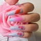 thumbnail image 1 of Uñas postizas, uñas postizas, regalos para mujeres, 24 parches para uñas postizas, productos para uñas usables, pegatinas removibles con pegamento de 1 ml., 1 of 2