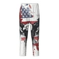 thumbnail image 2 of Disketp American Flag Eagle Art for Teenagers' Pajama Pants ,Lounge Pants Teen joggers Ideal for Home, School, or Sports-Medium, 2 of 6