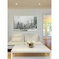 thumbnail image 4 of "Winter Wonderland" Painting Print on Wrapped Canvas, 4 of 7
