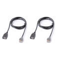 thumbnail image 1 of 2X Unité Centrale Multimédia de Voiture Câble Adaptateur USB pour MISTRA, 1 of 7