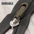 thumbnail image 5 of Openpig Zipper Pull Replacement, Zipper Pullers Detachable Zipper Tab Repair Handle Mend Fixer Zipper Head Metal Pull Cord Extender for Clothing Backpack Jackets Pants Boots Luggage, 5 of 7