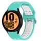 thumbnail image 3 of Adecuado para Samsung Galaxy Watch4 / Galaxy Watch4 Classic Smart Warch Pulsera de moda exquisita Pulsera de gel de sílice Correa deportiva de dos tonos, 3 of 4