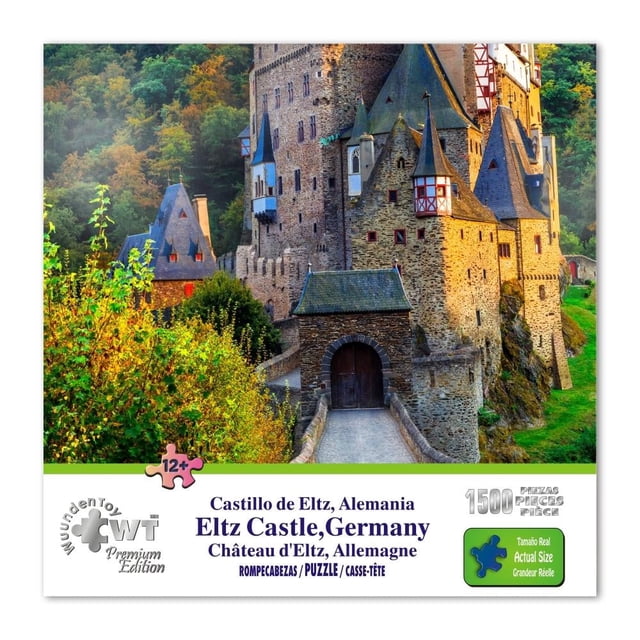 Rompecabezas Wuundentoy Castillo de Eltz Alemania Premium Edition 1500 Piezas