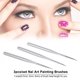 thumbnail image 2 of Kit de arte de uñas Irfora 3pcs / set de uñas de acrílico del arte profesional del sistema de cepillo Nal cepillos de pintura del arte para el gel ULTRAVIOLETA del constructor de uñas Line Drawing Irfora Kit de arte de uñas, 2 of 7