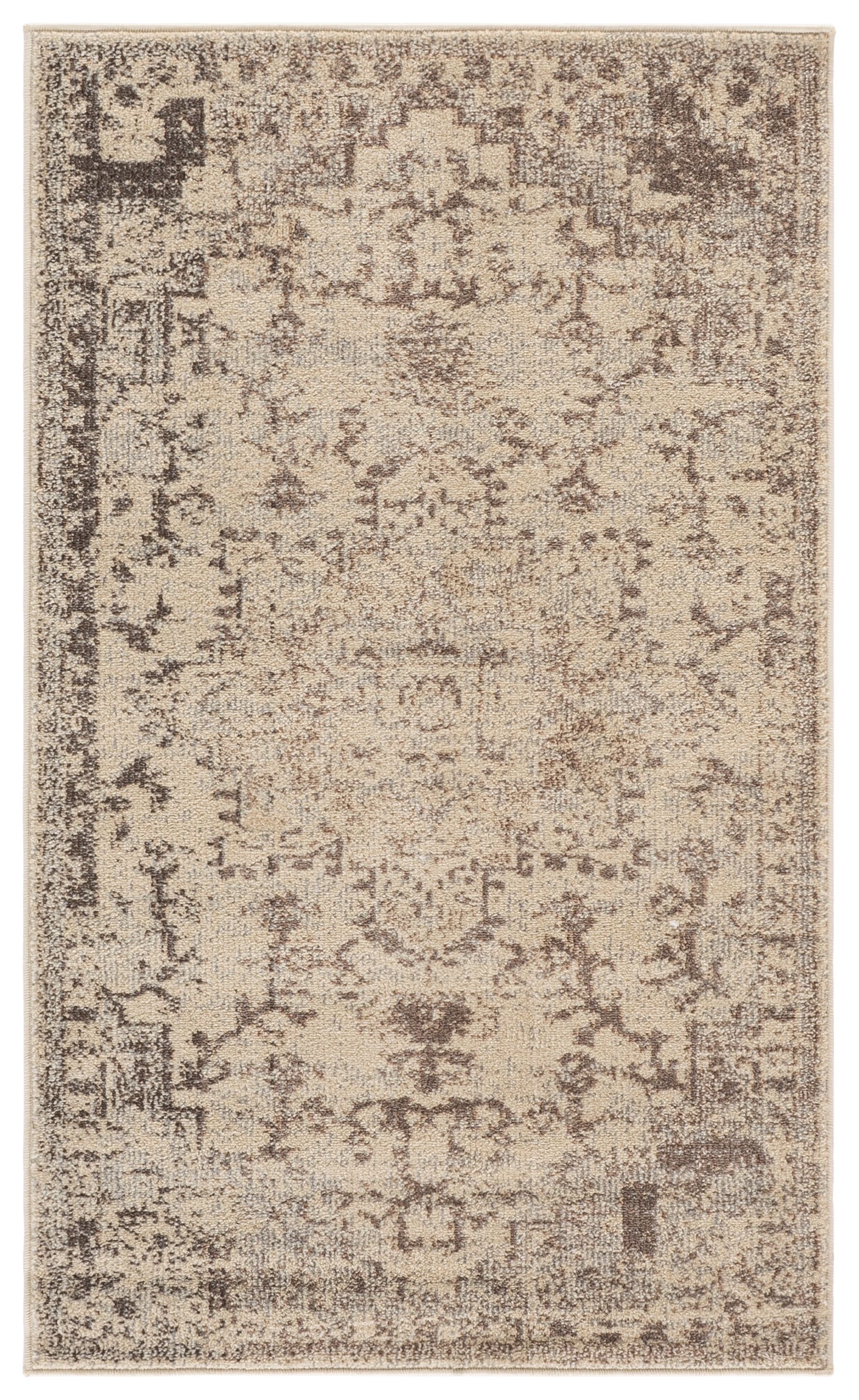 Safavieh Madison Dalia Oriental Area Rug, Ivory/Beige Gray, 3' x 5'
