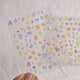 thumbnail image 2 of Pegatinas Uñas Dedo Calcomanías Florales Arte Estética para Los Amantes Del Las (a), 2 of 8