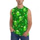 thumbnail image 1 of Fotbe St Patrick's Day2 Men's Camiseta sin Mangas Estampada para Hombres, Playera Casual para Gimnasio, Entrenamiento, Playa-XX-Large, 1 of 7
