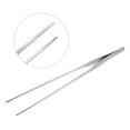 thumbnail image 4 of Uxcell 10.6 '' Aquarium Straight Tweezers Fish Tank Aquatic Plants Clip Stainless Steel Silver 1pcs, 4 of 5