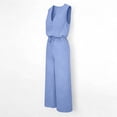 thumbnail image 5 of Edvintorg Jumpsuits for Women Dressy Casual Wide Leg Jumpsuit Summer Rompers Jumpers with Pockets Beach Vacation Travel Clothes, 5 of 8