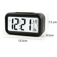 thumbnail image 2 of WXC12 Digital Clock Electronic Alarm Clock English Battery Powered Alarm Clock Display Temperature, 2 of 2