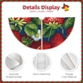 thumbnail image 5 of Kll Strawberry2 Christmas Tree Skirt 36",Party Decorations Farmhouse For Christmas Decorations Holiday Party, 5 of 8