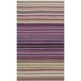 thumbnail image 5 of SAFAVIEH Marbella Xanthia Striped Runner Rug, White/Lilac, 2'3" x 8', 5 of 6