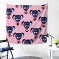 thumbnail image 2 of Harley Quinn Symbol Tapestry Luxury Wall Hanging Tapestries Decor For Bedroom Living Room Dormitory Mural Blanket 59x59in, 2 of 8