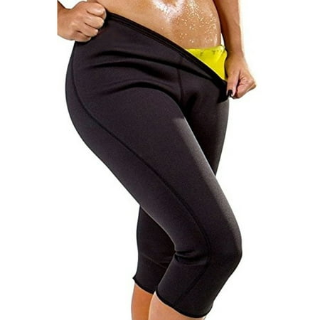 SAYFUT Womens Firm Control Panties Thigh Slimming Shapewear Hot Thermo Neoprene Sweat Sauna Shaping Pants Body Shaper Capri