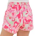 thumbnail image 4 of Shorts for Women Elastic Waist Summer High Waisted Printed Casual Athletic Sportswear Gym Shorts, 4 of 4
