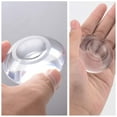 thumbnail image 3 of Silicone Door Bumper Wall Protector (9pk), Self Adhesive Clear Door Stopper Knob Pads, 3 of 8