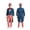 2Xl, variant on Men's Patriotic Independence Day Tuxedo Tailcoat, Red White Blue Tail Coat Jacket for Party, Stage Performance, Cosplay, July 4th Costume, Adult Size