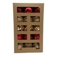 thumbnail image 4 of Holiday Time 45-Count Shatterproof Ornaments-Red/Gold, 4 of 5