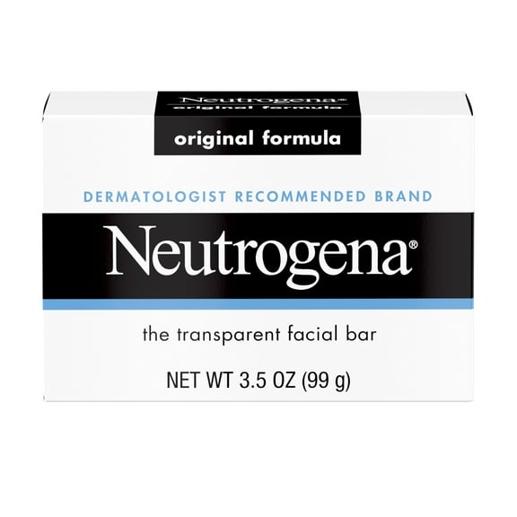 Neutrogena Original Facial Cleansing Bar with Glycerin, 3.5 oz