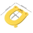 thumbnail image 4 of Tong Soft Close Elongated Seat With Quick Release Hinges For Easy Cleaning Bathroom Upgrade, 4 of 6