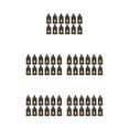 thumbnail image 2 of Transemion 2x Black Stylish And Small Decorative Lanterns For Delightful Home Décor Flickering Candlelight black-12PCS 5Set, 2 of 6