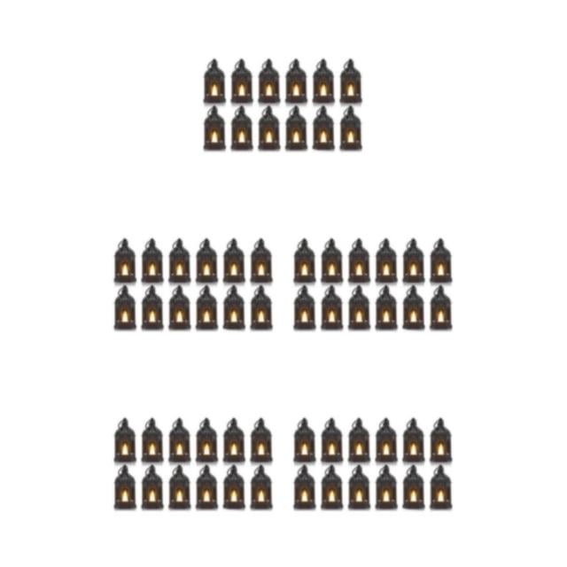 Maytalsory 2x Black Spooky Ambiance Guaranteed Cauldrons Halloween Decor With Flickering Candlelight How black-12PCS 5Set