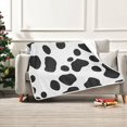 thumbnail image 7 of Yayeee Throw Blanket for Couch Soft Warm 50" x 60" Sofa Chair Bed Decoration, Cow Spots, 7 of 7