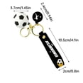 thumbnail image 1 of European Cup Football Keychain Glue Football Pendant Football Jewelry Keychain, 1 of 8