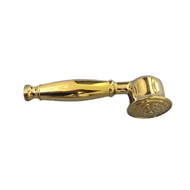 Ounissouiy Cabezal de ducha de mano para baño, rociador de grifo montado en la pared portátil, accesorio de alta presión, duchas de mano Juegos de accesorios de baño Titanio Oro