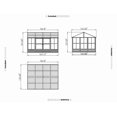 thumbnail image 3 of Myrdal Solarium 11x14 Polycarbonate Roof, 3 of 9