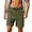 A-Green120, variant on XIAONU Men's Solid Linen-Blend Short Relaxed Fit High Waisted Drawstring Mid Thigh Short Breathable Lightweight Beach Shorts