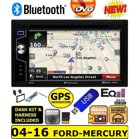 Reference Series Stereo - 2004-2016 FORD F & E SERIES NAVIGATION GPS CD/DVD BLUETOOTH Car Radio Stereo