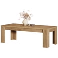 thumbnail image 6 of Fnova 78.7" Farmhouse Dining Table for 8-10 People, Large Kitchen Table with Sturdy Frame, Rectangular Dinner Table for Dining Room, Living Room, Office, 6 of 11